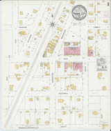 Prairie City Illinois 1906 - Fire Insurance Index - Old Map Reprint